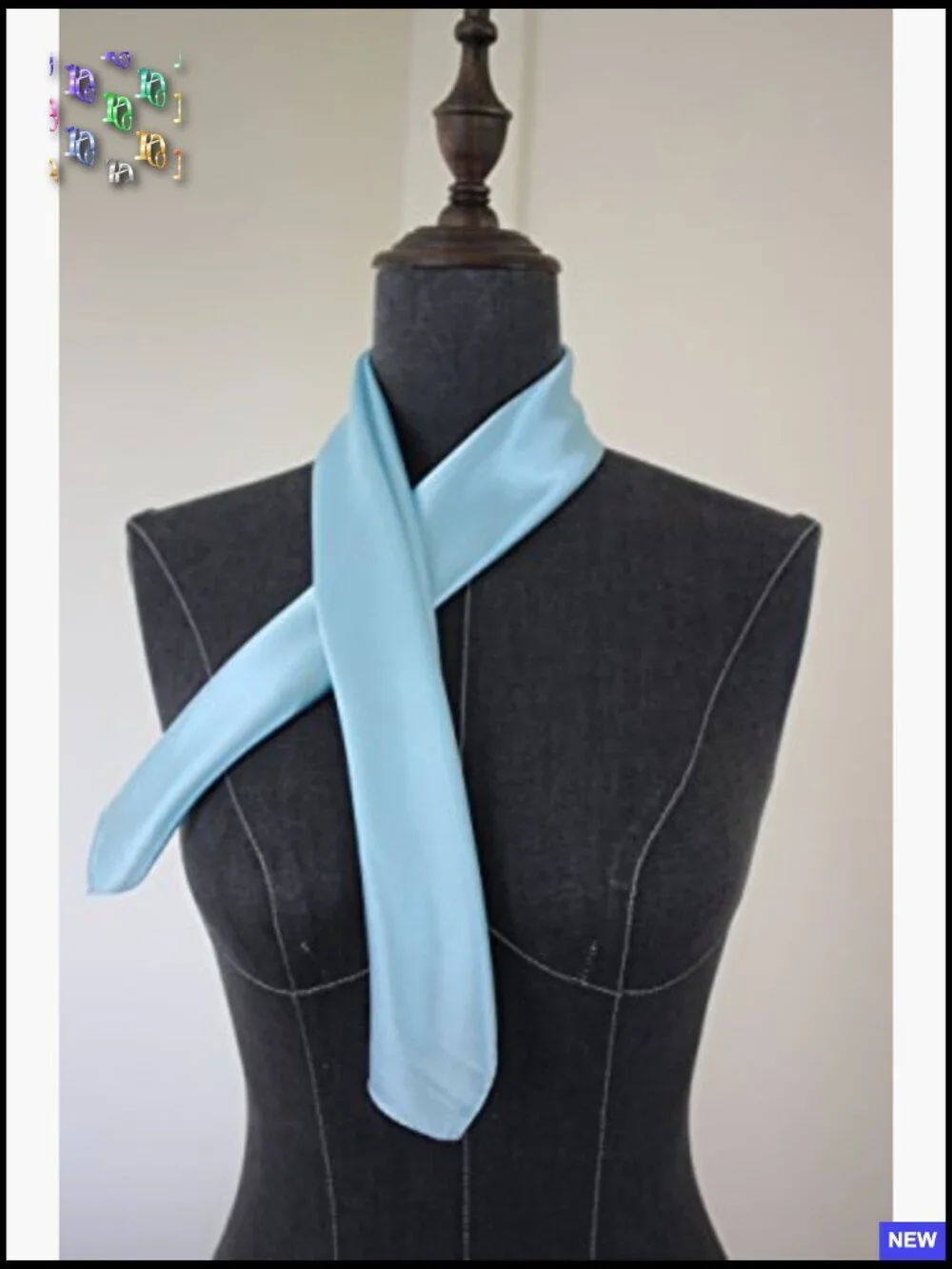 Pure Silk Blend Square Scarf Neckerchief Fashion Accessory